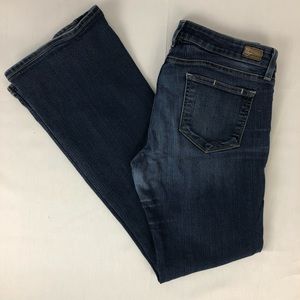 PAIGE Canyon Boot Cut Dark Wash Jeans